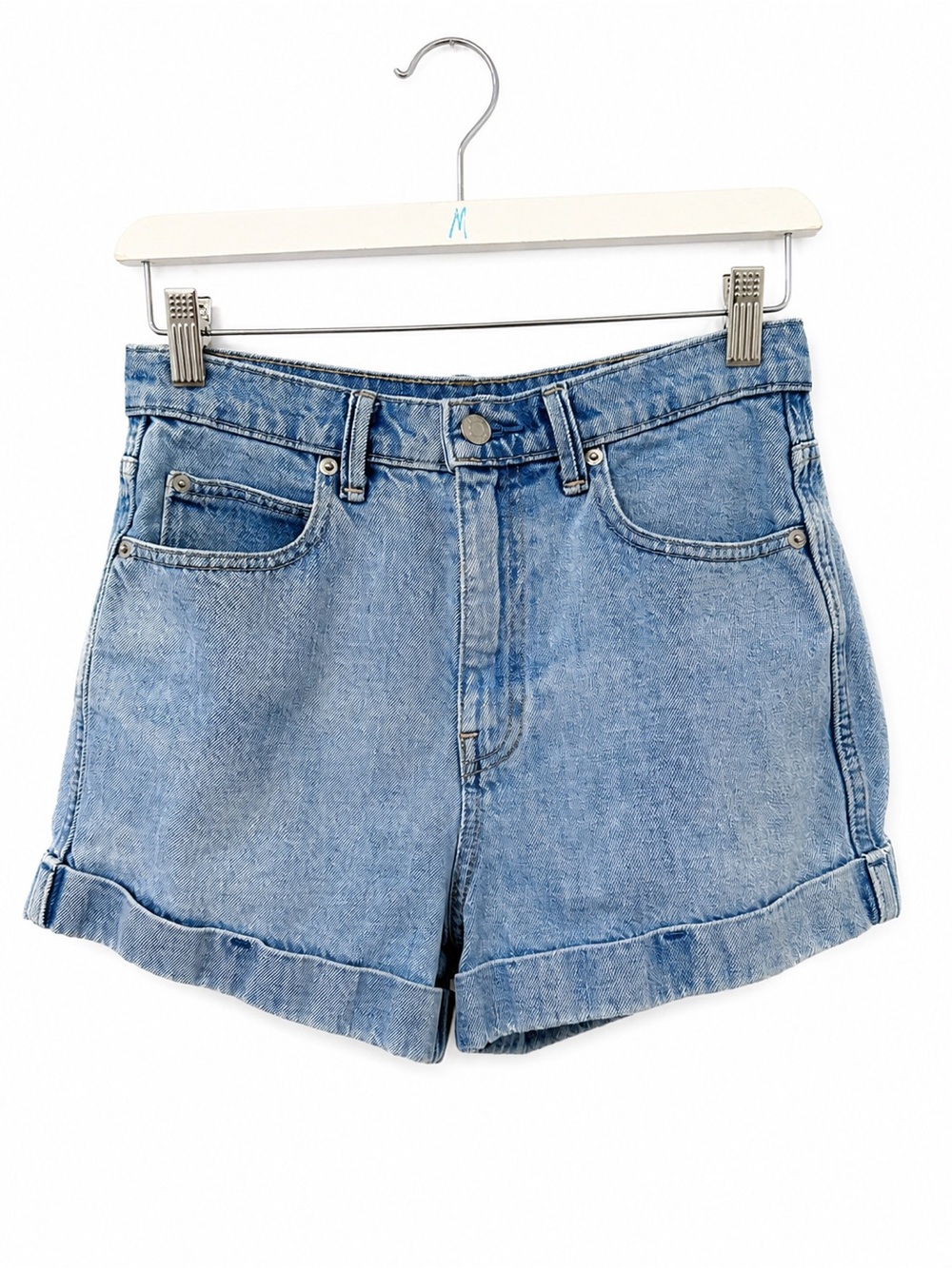 Gap 1969 Original High Rise Denim Shorts Vintage Sz 26 Summer Minimalist Classic